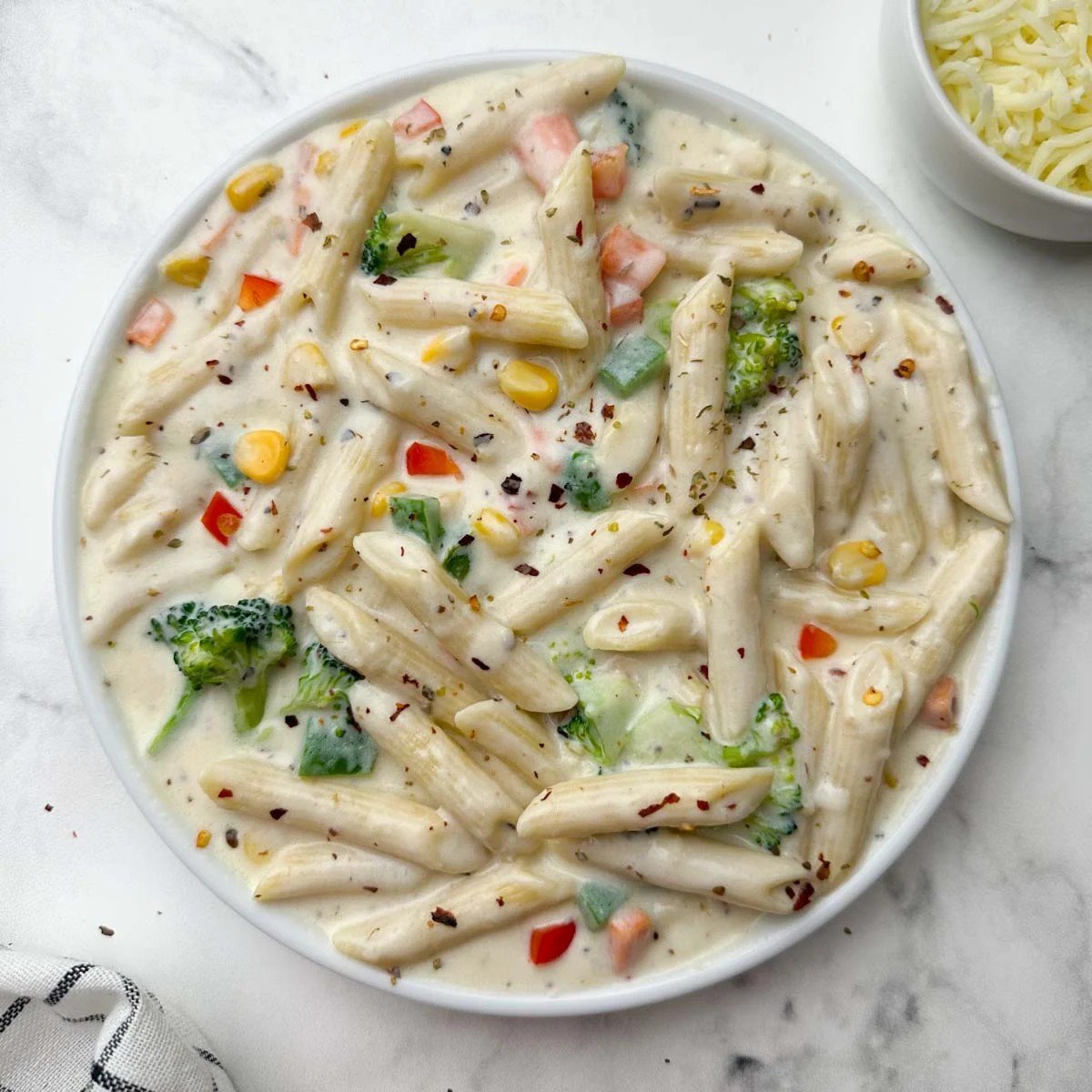 White Sause Pasta